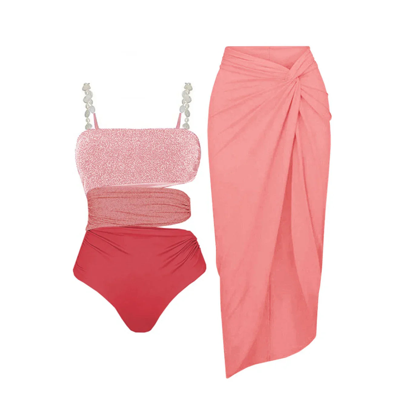 בגד ים וחצאית תואמת- אמיליה