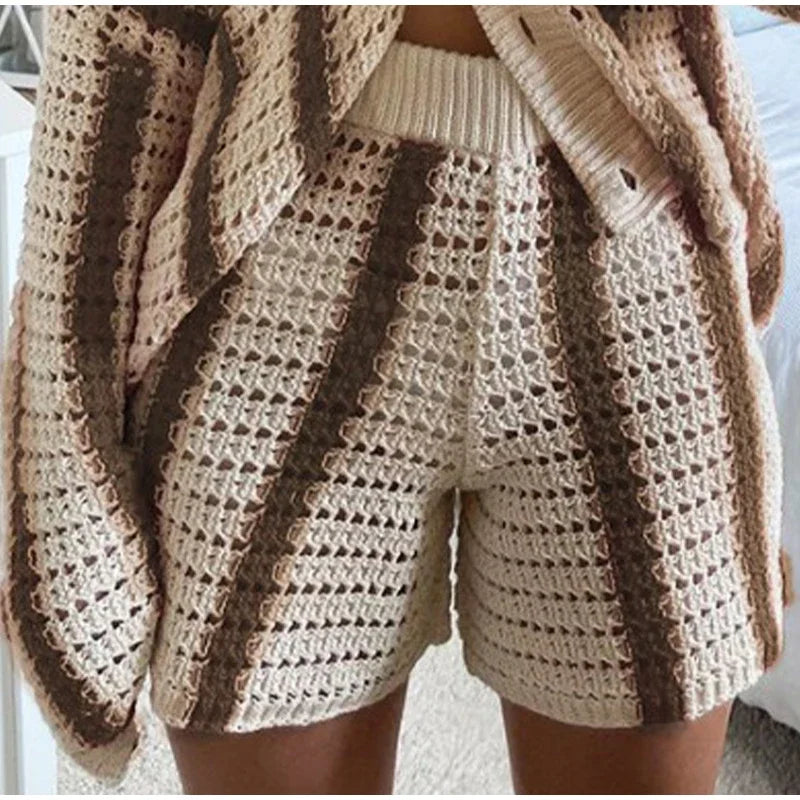 חליפת חוף סרוגה- מקסיקו