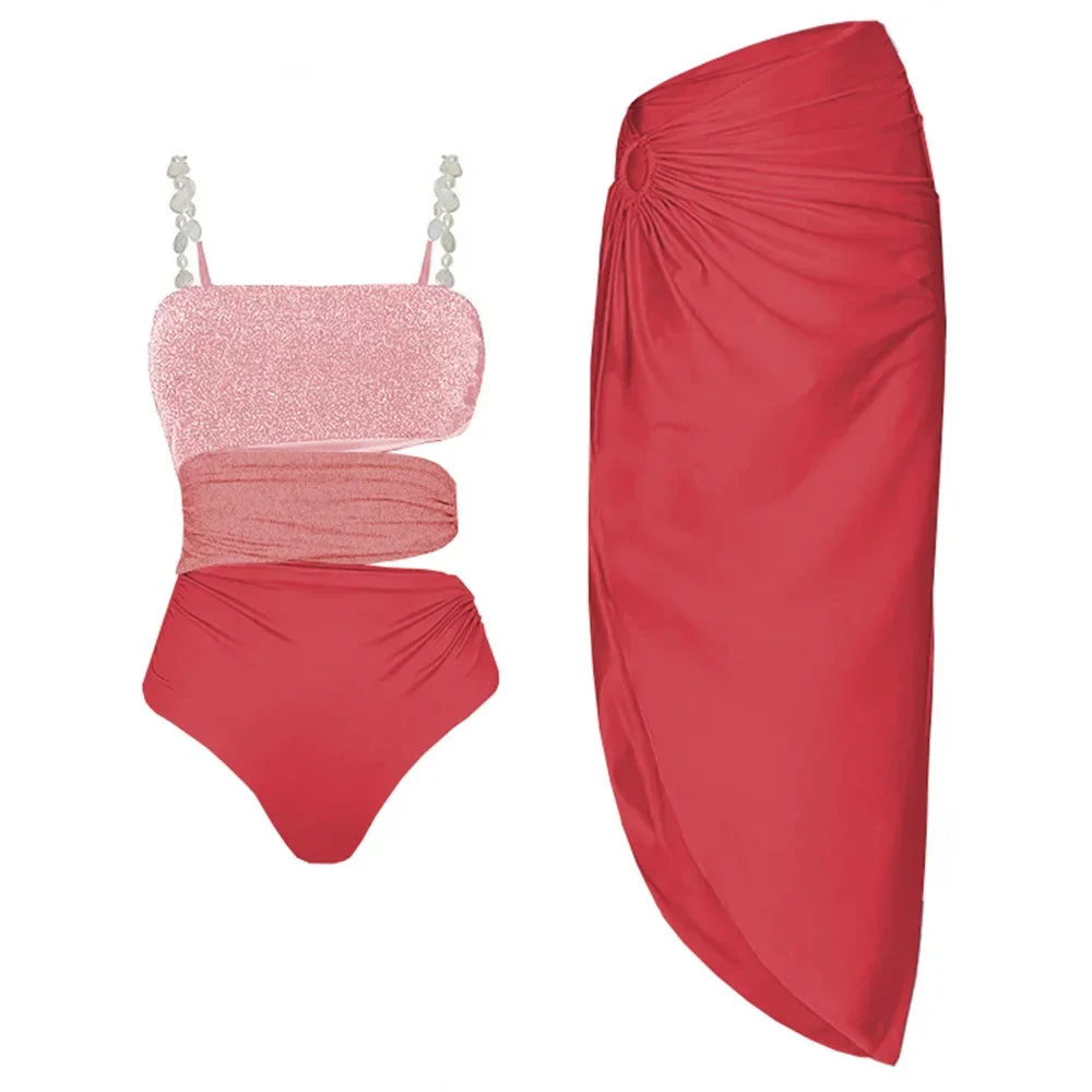 בגד ים וחצאית תואמת- אמיליה