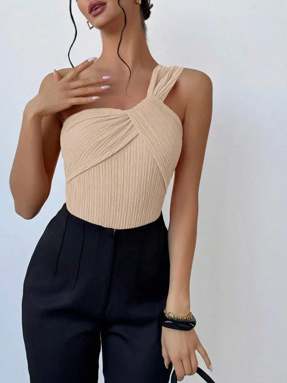 בגד ים שלם כתף אחת- לומינה