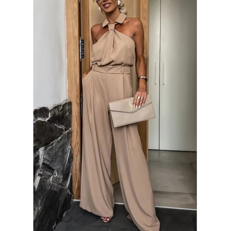 אוברול אלגנטי בשילוב עניבה- ליאן