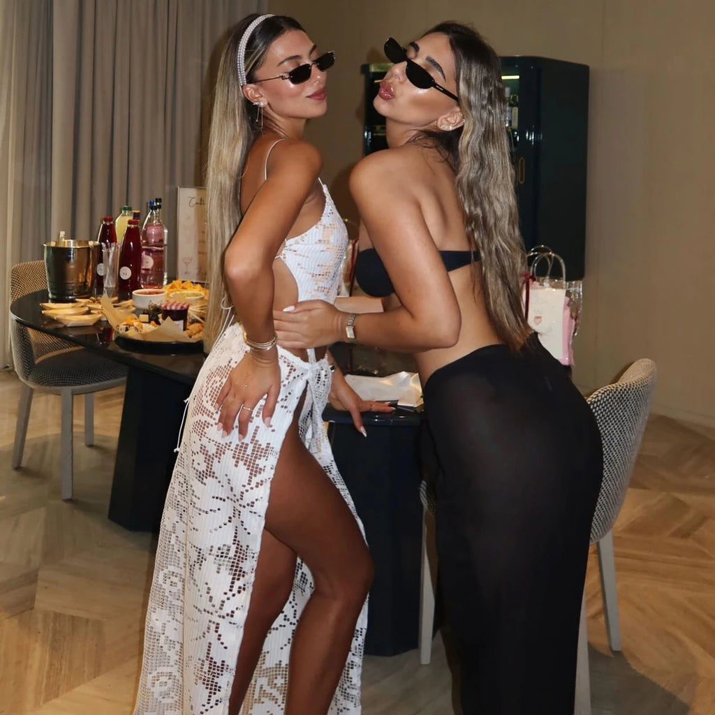 בגד ים עם חגורת צוואר- שי