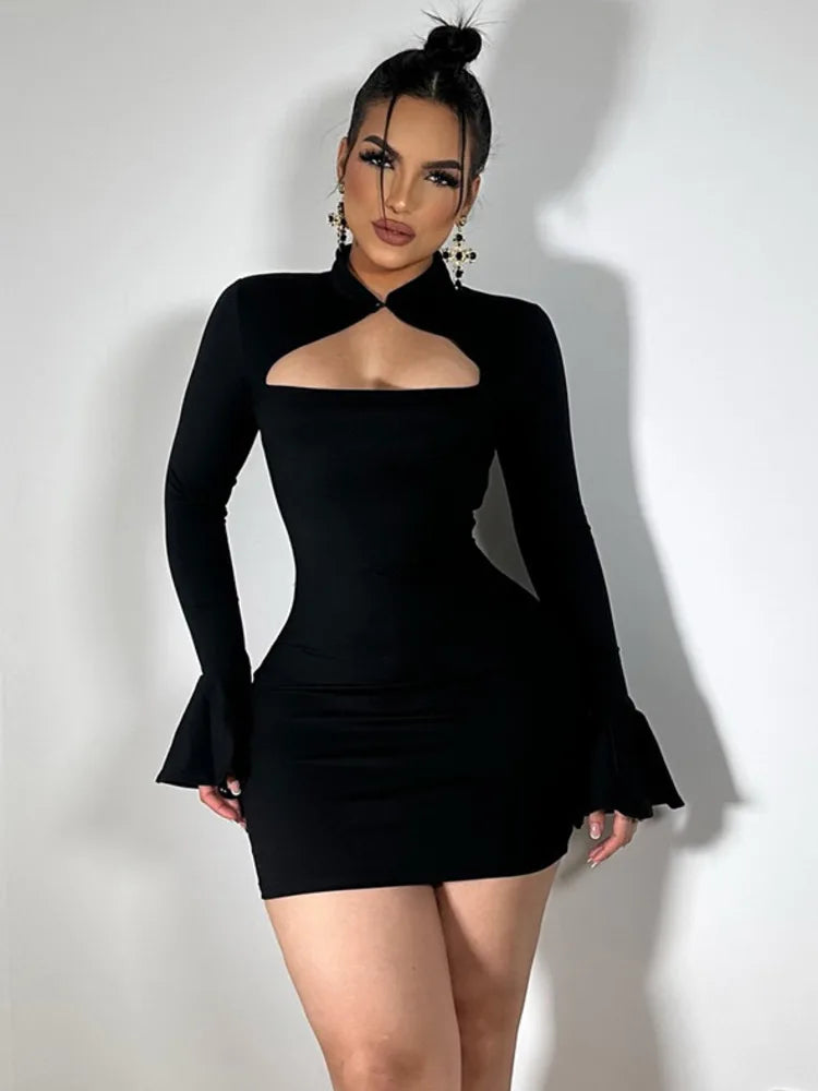 שמלת מיני מופלאה- פרח