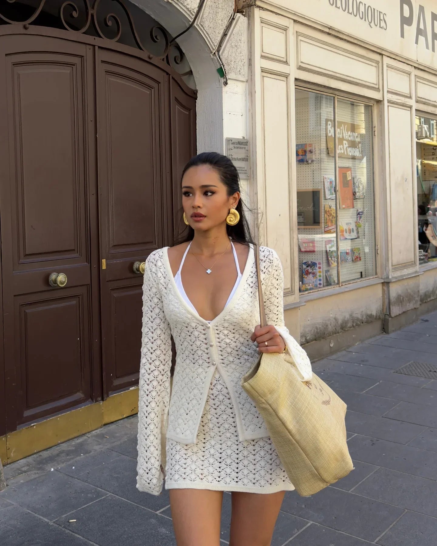 שמלת חוף מיני אלגנטית- לי